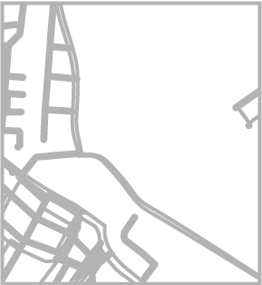 Kaart van Amsterdam (midden-boven)