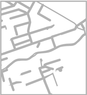 Kaart van Amsterdam (rechts-onder)
